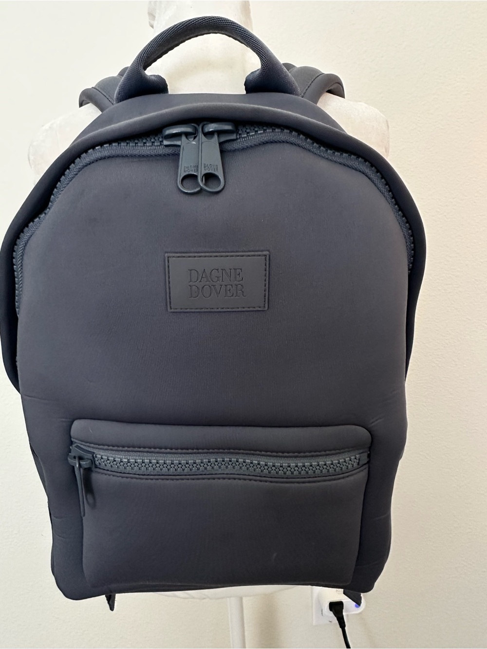 Dagne Dover Large Dakota Unisex Dusty Blue Neoprene Backpack